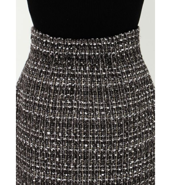 MERCURYDUO「【セットアップ着用可】ツイードミニスカート」|スカート|