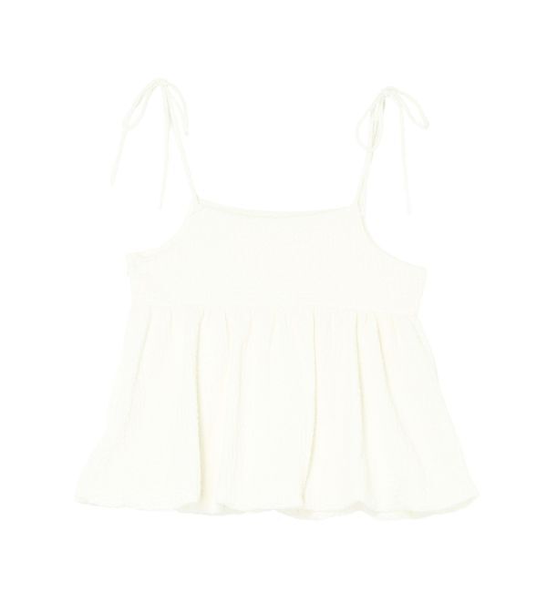 Ungrid「【WEB限定】バルーンデザインジャカードキャミ」|キャミソール|