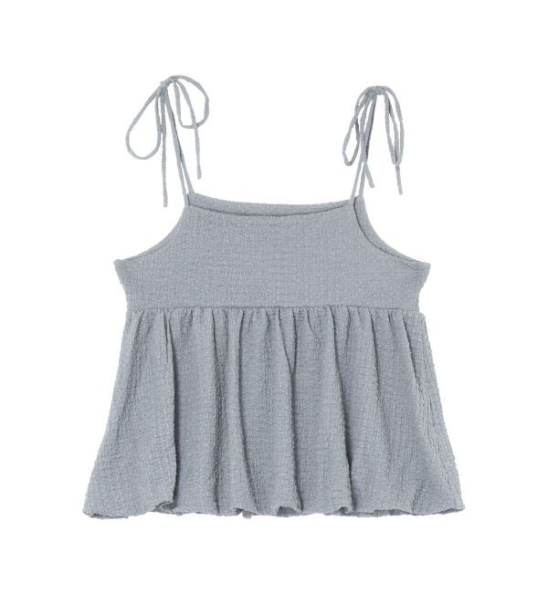 Ungrid「【WEB限定】バルーンデザインジャカードキャミ」|キャミソール|