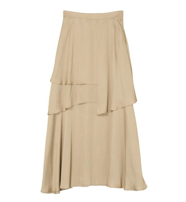 LAGUNAMOON「ヘムスリットティアードスカート」|スカート|