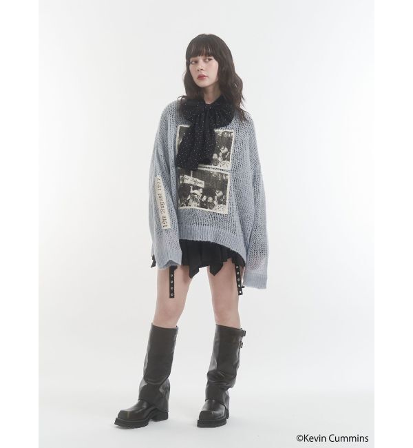 jouetie「【KevinCummins&times;jouetie】フォトローゲージニット」|ニット・セーター|