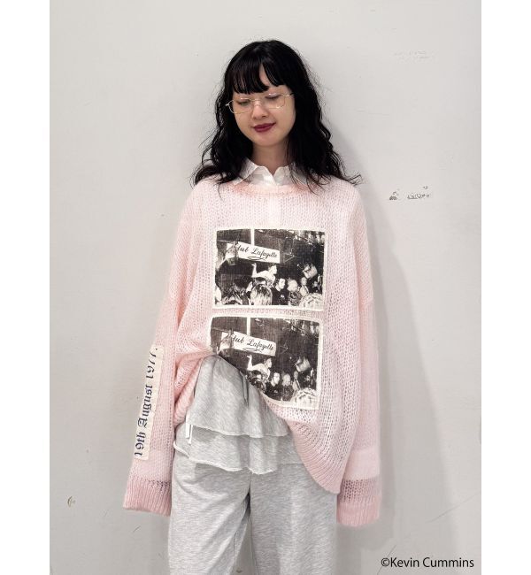 jouetie「【KevinCummins&times;jouetie】フォトローゲージニット」|ニット・セーター|