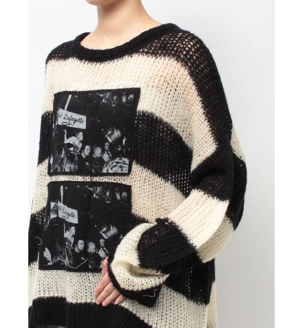 jouetie「【KevinCummins&times;jouetie】フォトローゲージニット」|ニット・セーター|