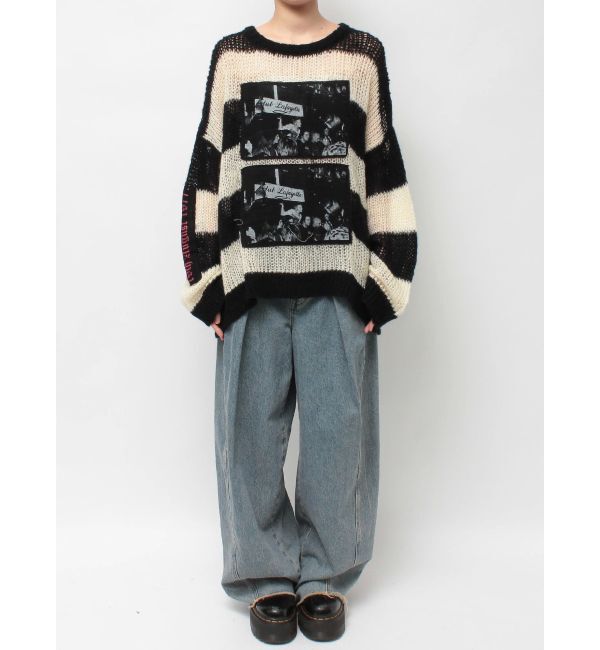 jouetie「【KevinCummins&times;jouetie】フォトローゲージニット」|ニット・セーター|