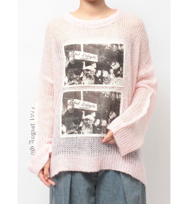 jouetie「【KevinCummins&times;jouetie】フォトローゲージニット」|ニット・セーター|