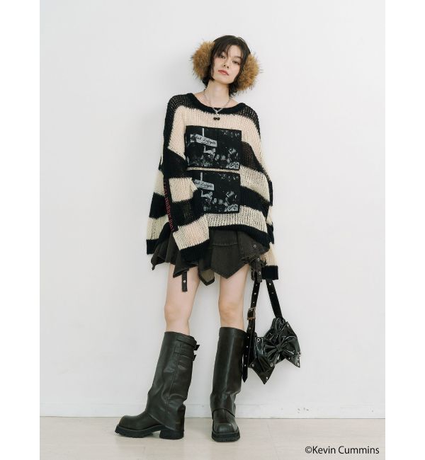 jouetie「【KevinCummins&times;jouetie】フォトローゲージニット」|ニット・セーター|