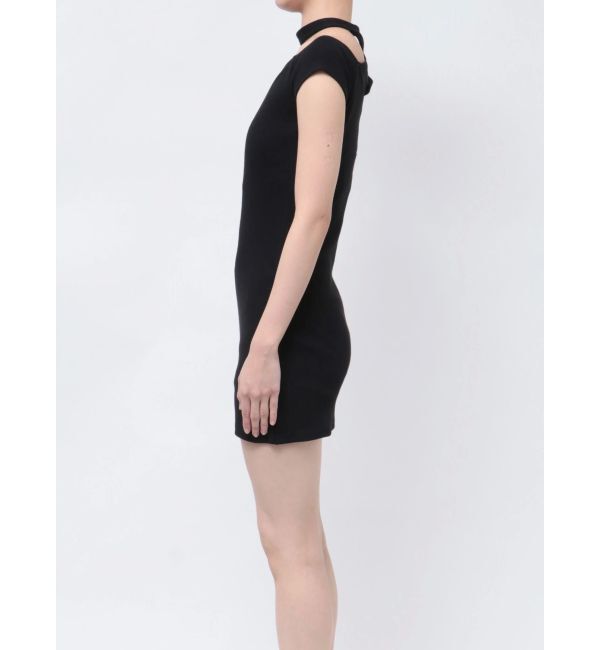 GYDA「チョーカーオフショルカットワンピース」|ワンピース|