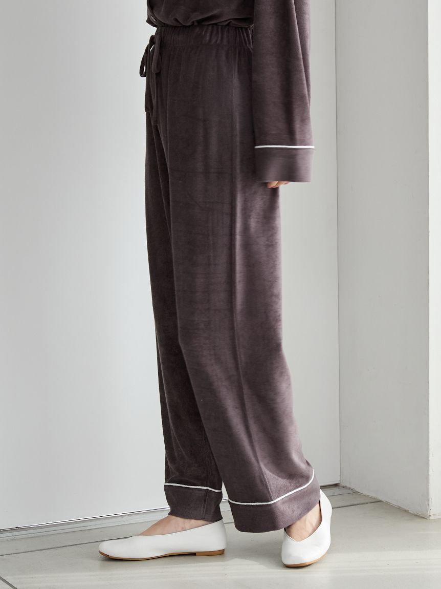 gelato pique「パイルロングパンツ」|ルームウェア|
