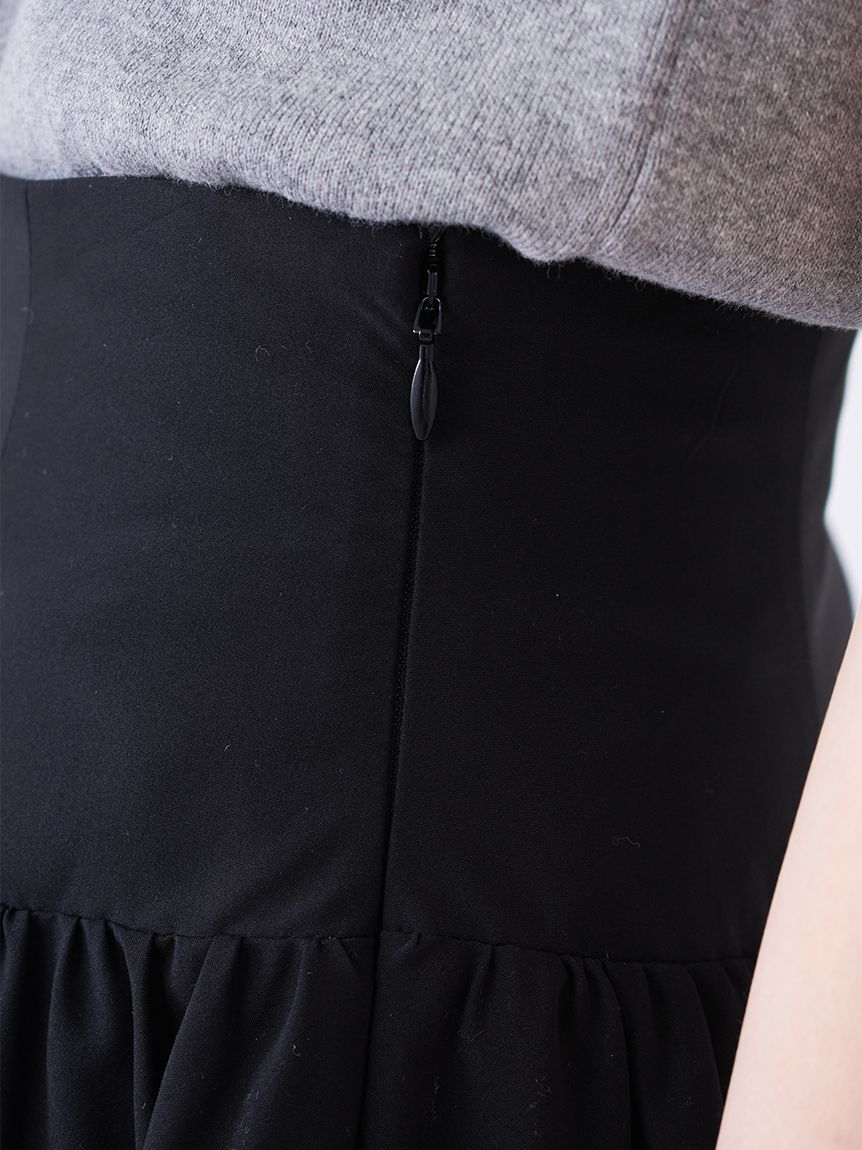 SNIDEL「ボリュームタフタスカート」|スカート|