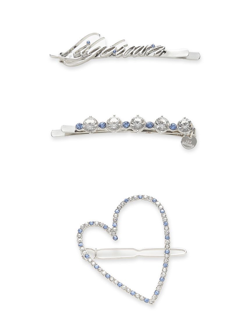 LILY BROWN「LOVEサインヘアピンセット（BOX入り）」|ヘアバンド|