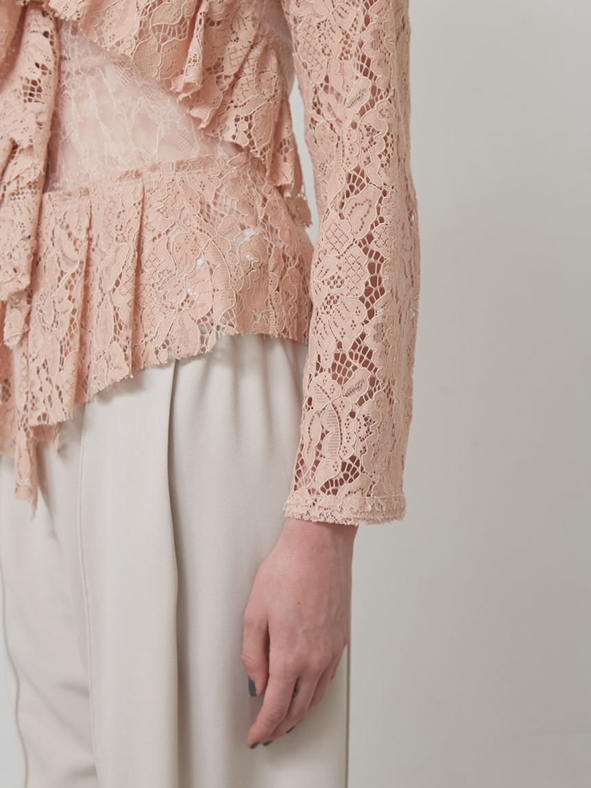 styling/「ラッフルレースブラウス」|シャツ・ブラウス|