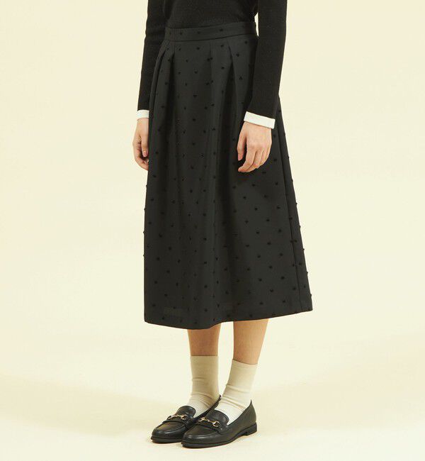 MACKINTOSH PHILOSOPHY「ドットジャガードタックスカート」|スカート|