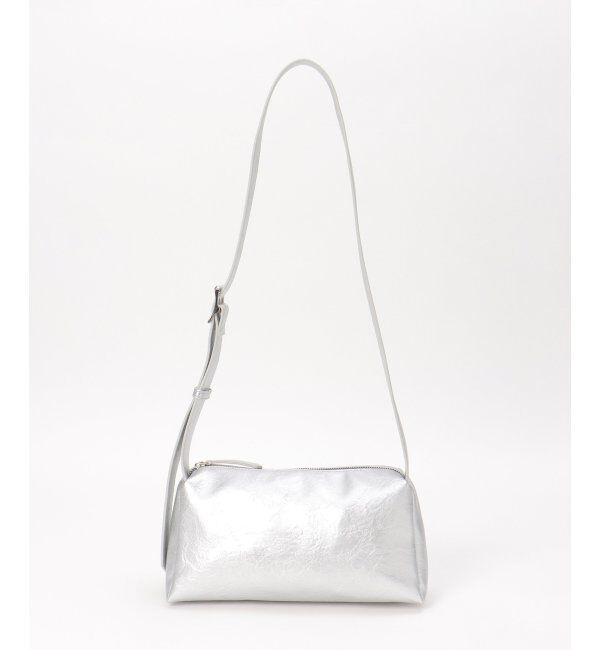 ikka「合皮横長肩掛けショルダーバッグ」|その他|