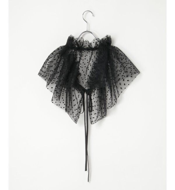 VENCE share style「ダブルチュールフリル付け襟」|その他|