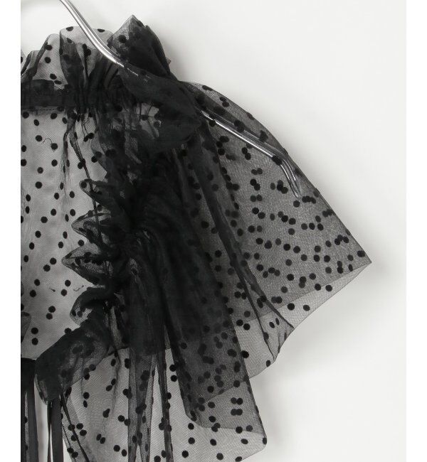 VENCE share style「ダブルチュールフリル付け襟」|その他|