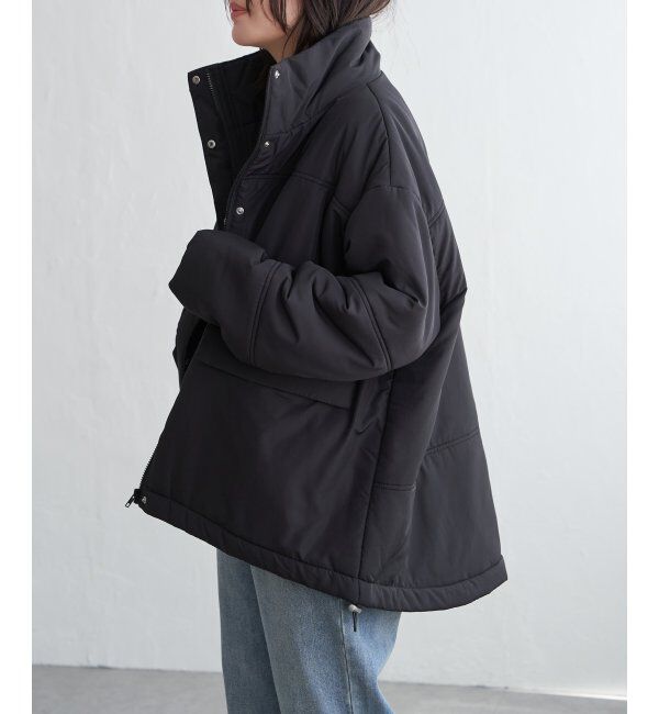 VENCE share style「スタンド中綿コート」|その他|