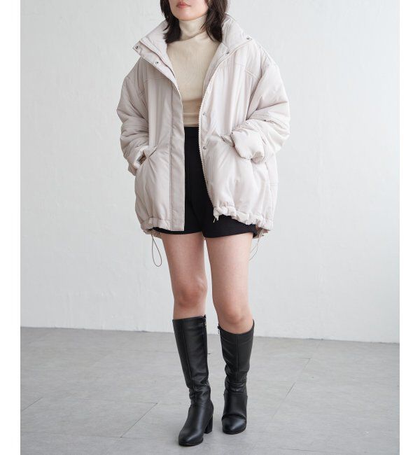 VENCE share style「スタンド中綿コート」|その他|