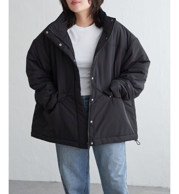 VENCE share style「スタンド中綿コート」|その他|