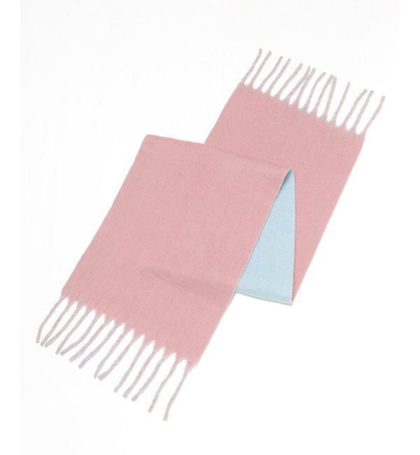 VENCE share style「無地バイカラーマフラー」|バンダナ・スカーフ|