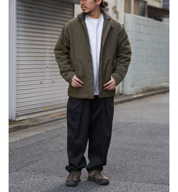 VENCE share style「襟ボアN-1デッキジャケット」|ブルゾン・スタジャン|