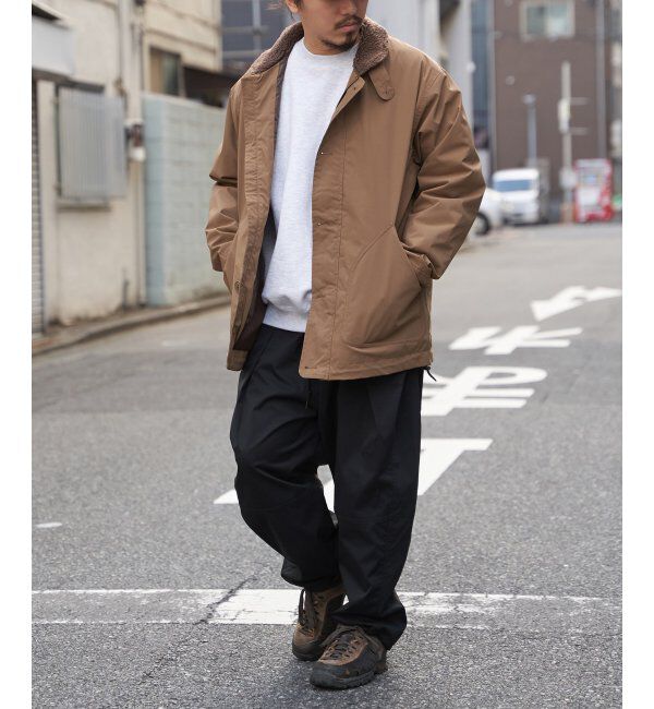VENCE share style「襟ボアN-1デッキジャケット」|ブルゾン・スタジャン|