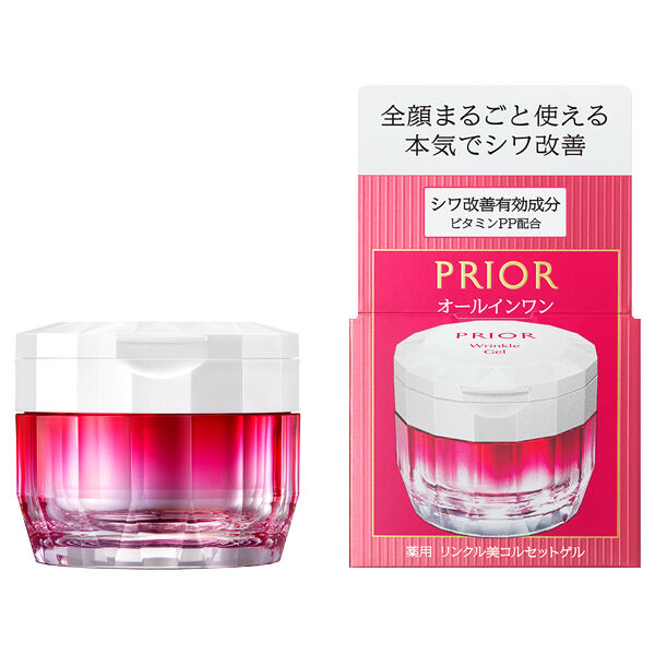  「プリオール 薬用 リンクル美コルセットゲル 本体/心地よいアロマブーケのほのかな香り (90g)」|美容液・オイル・クリーム|