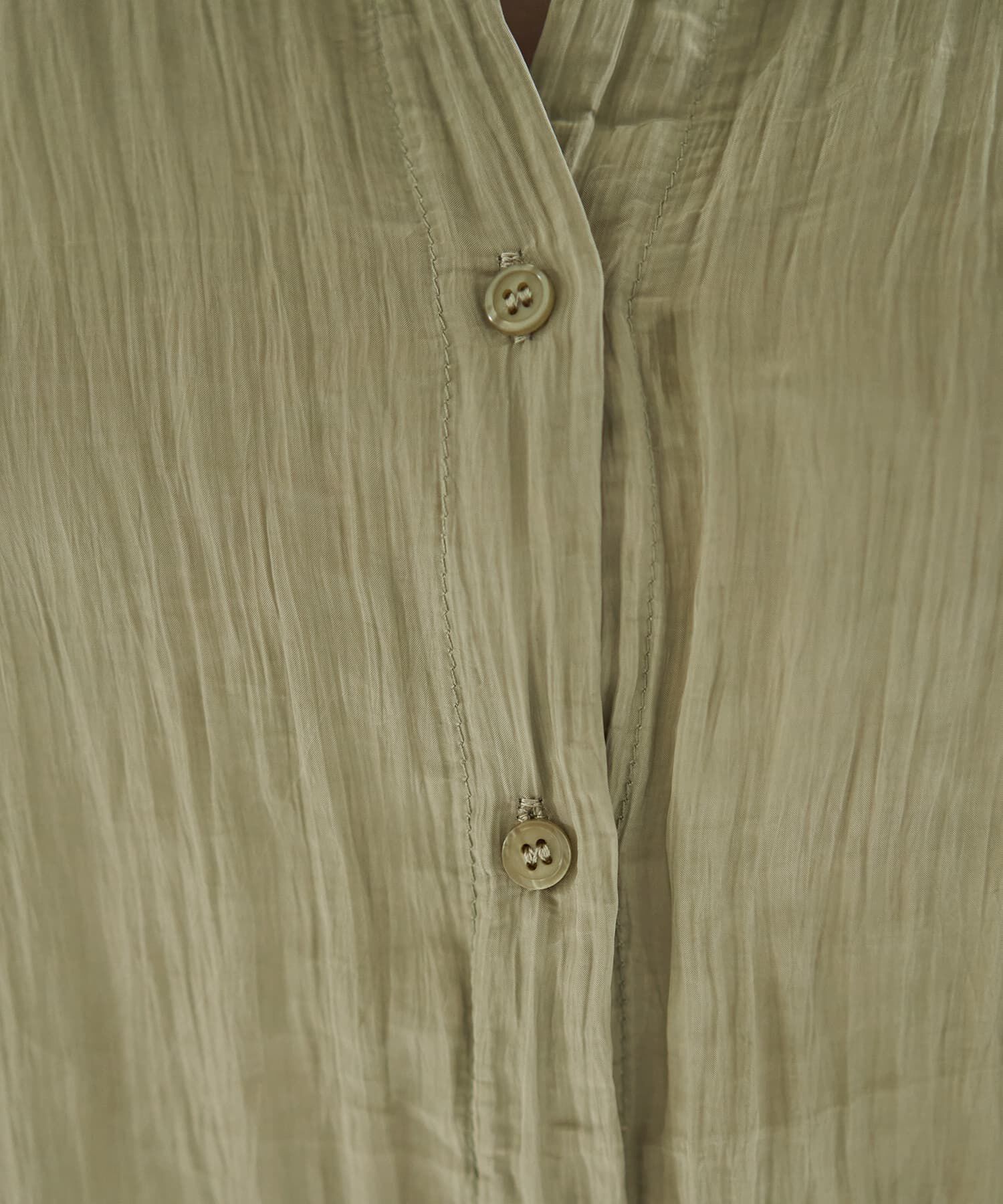 STYLE DELI「シワ加工グロッシーシャツ」|シャツ・ブラウス|