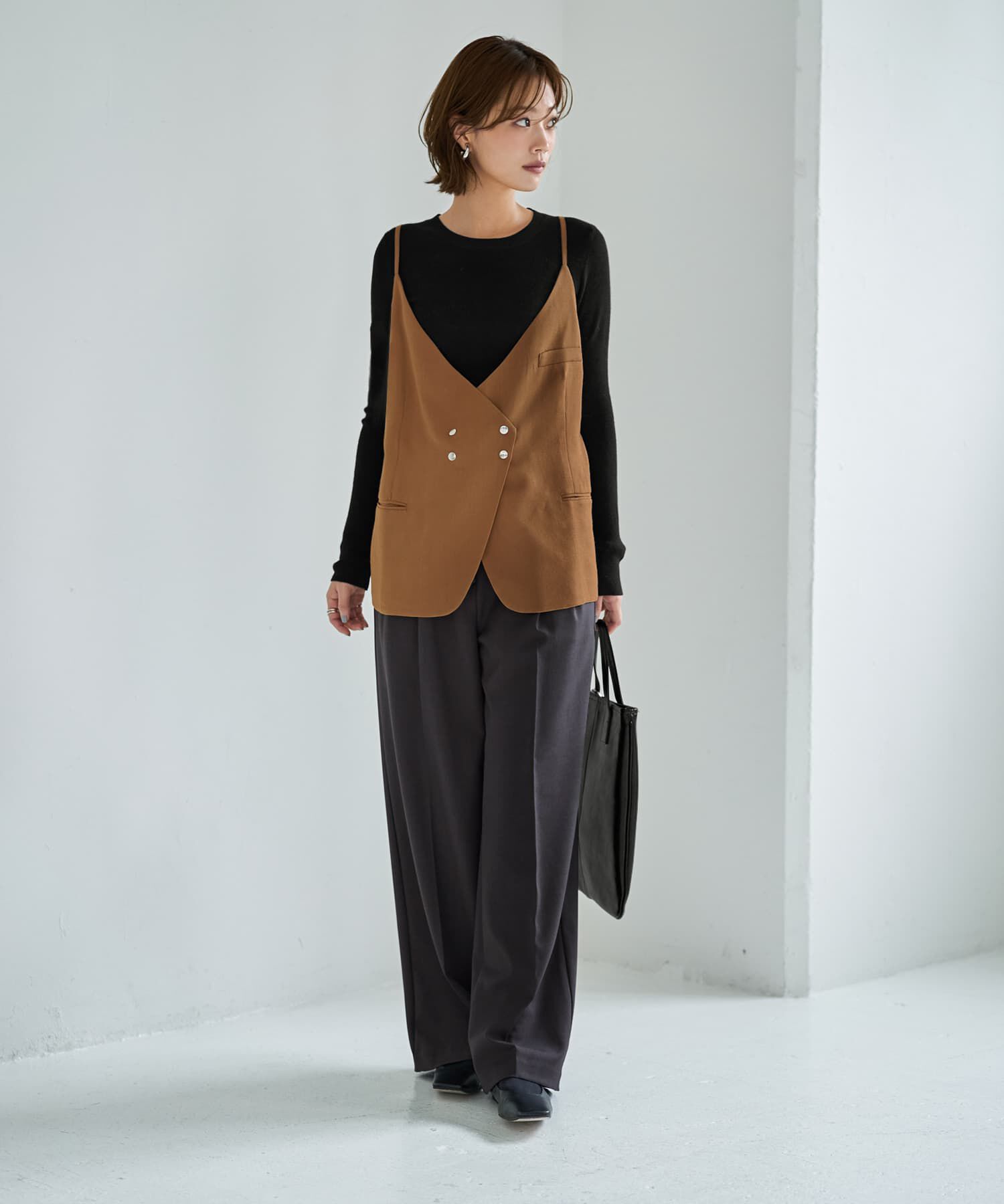 STYLE DELI「夢ごこちハイゲージゆるフィットトップス」|Tシャツ・カットソー|