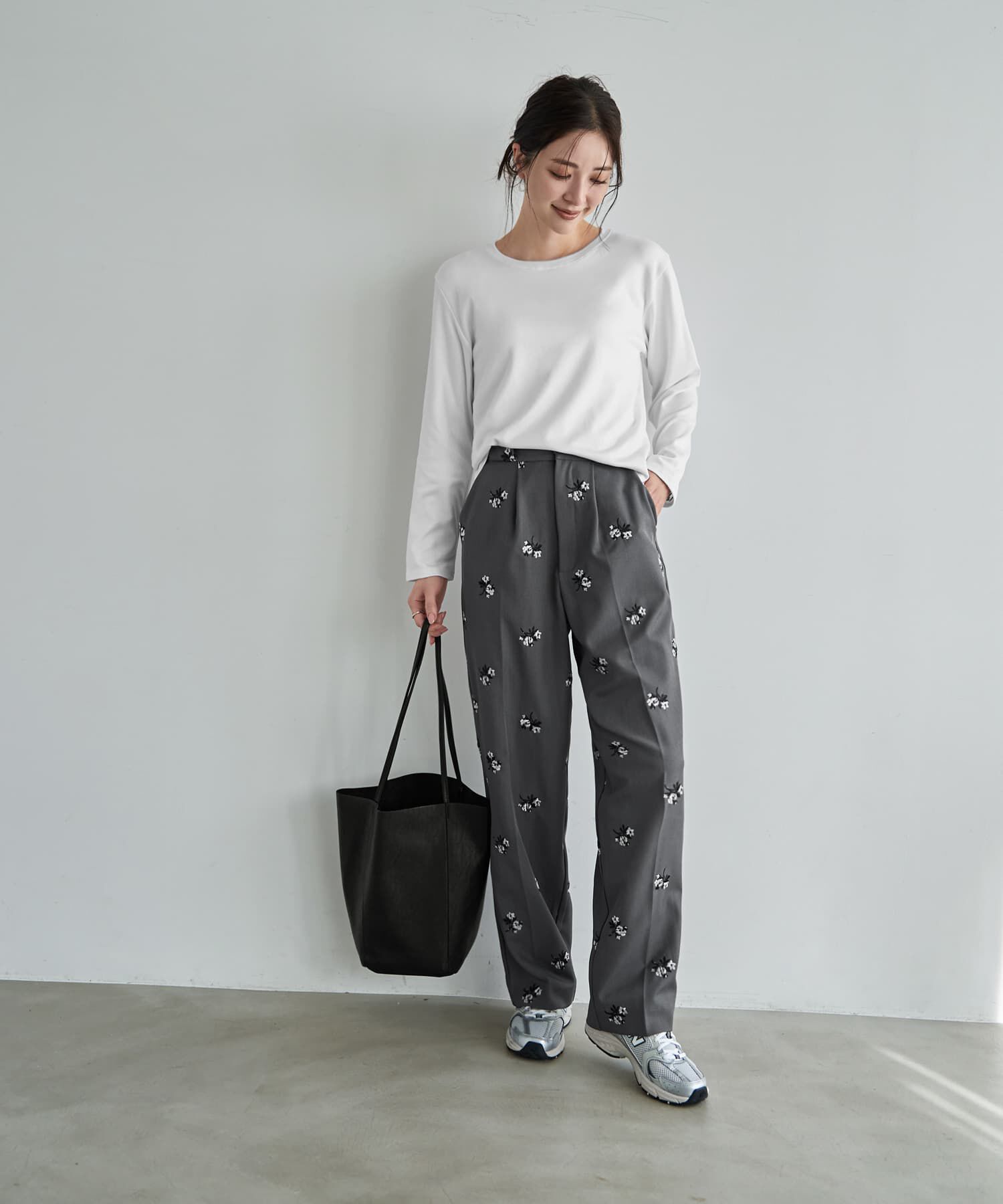 STYLE DELI「なんかカワイイ長袖シンプルTシャツ」|Tシャツ・カットソー|