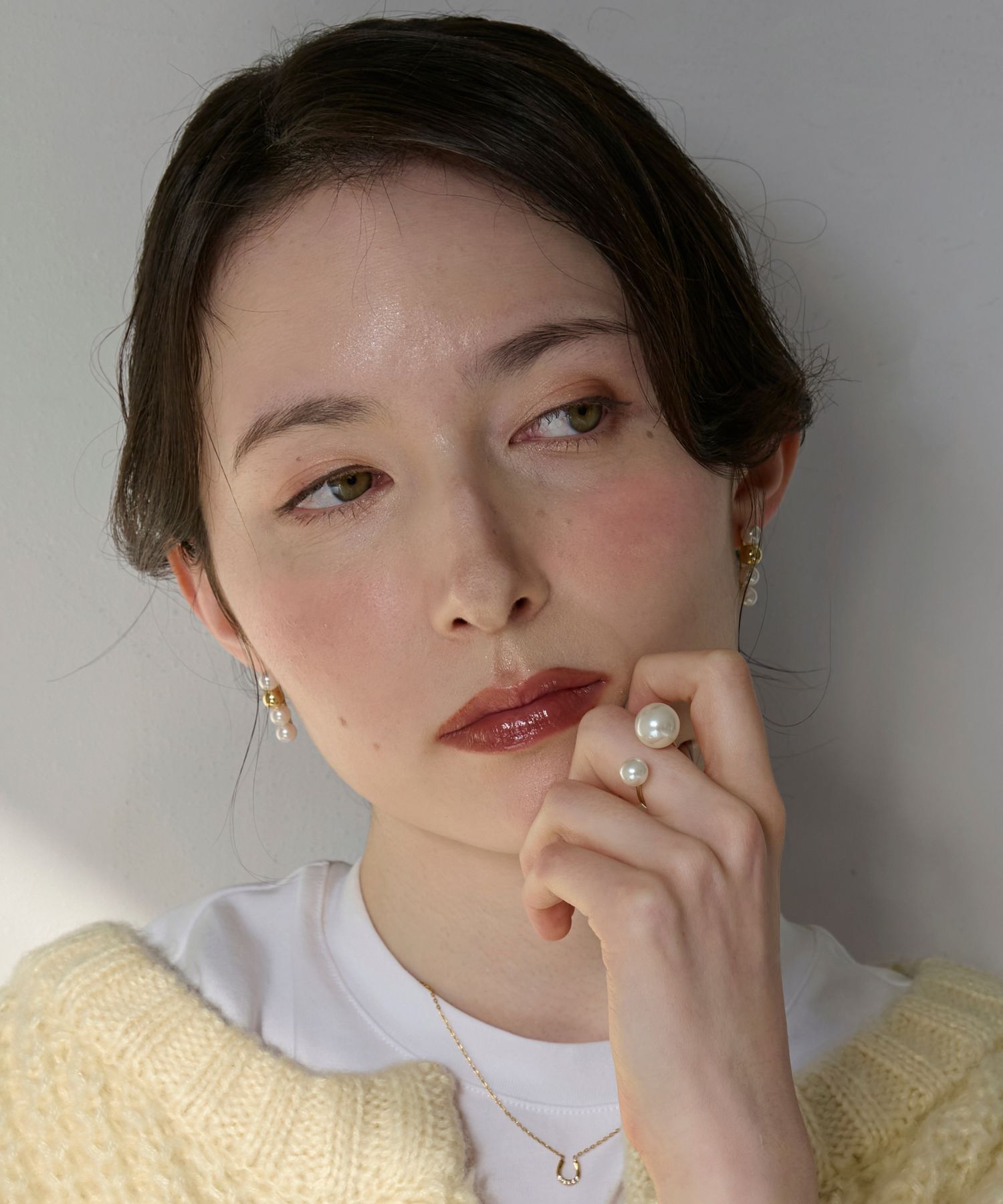 Phoebe「【シリーズ累計販売10000点突破！】Eye catchingパールリング」|リング|