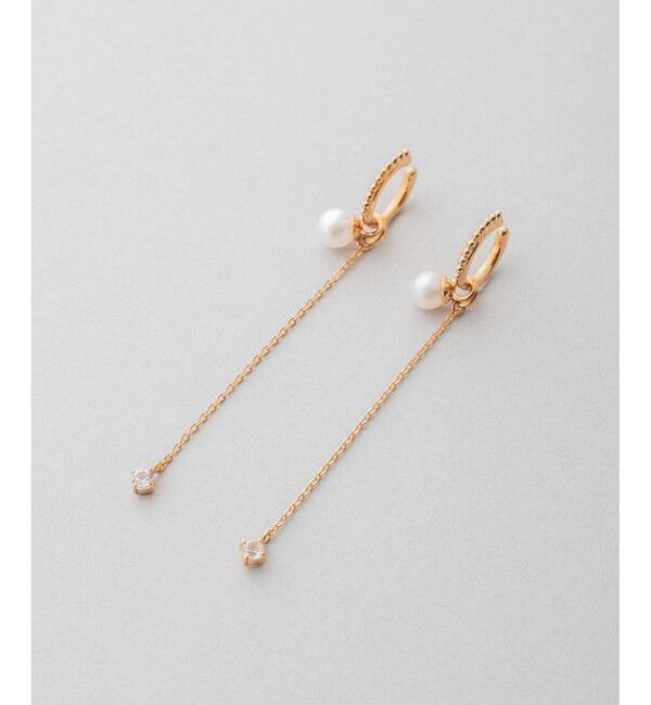 ete「パール イヤリング&イヤリングチャーム」|イヤリング|