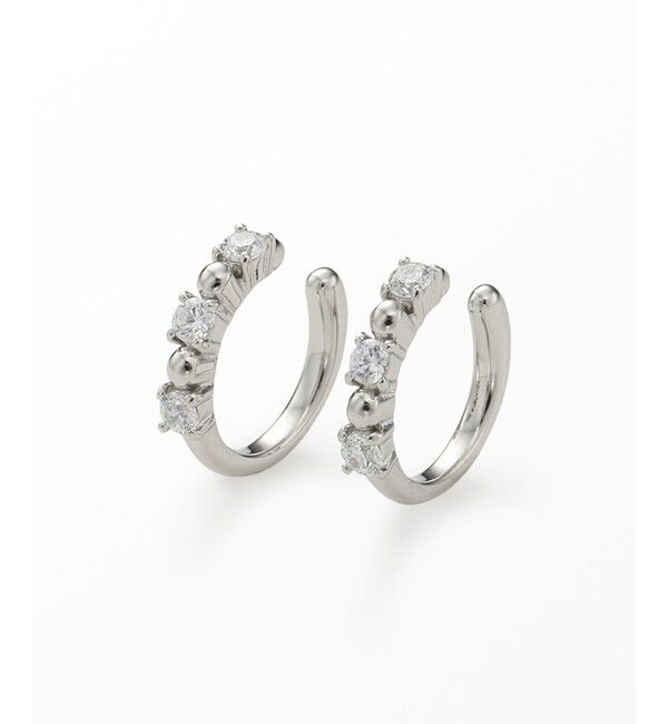 Jouete「イヤリング ジルコニア」|イヤリング|プラチナム
