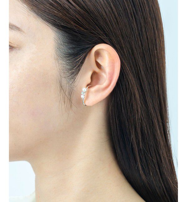 Jouete「ウェアリング ジルコニア&times;パール」|イヤリング|