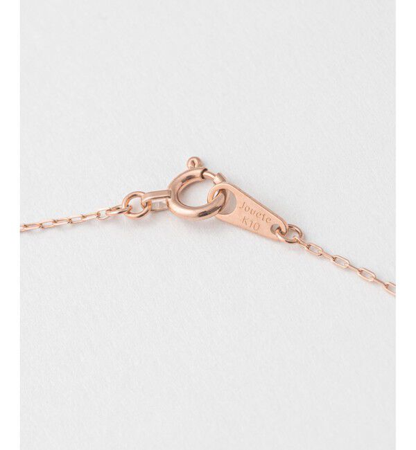 Jouete「K10 ダイヤモンド ネックレス」|ネックレス|