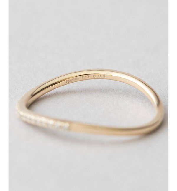 Jouete「[レイヤー] K10YG リング ダイヤモンド」|リング|