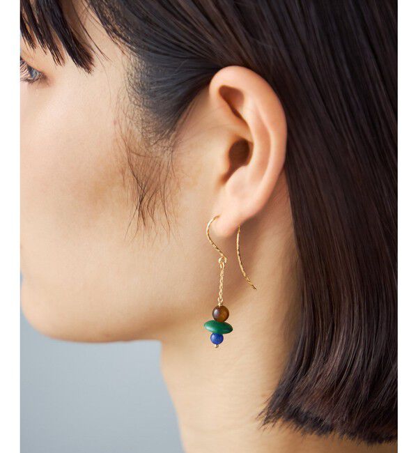 Jouete「ピアス ナチュラルストーン」|ピアス|