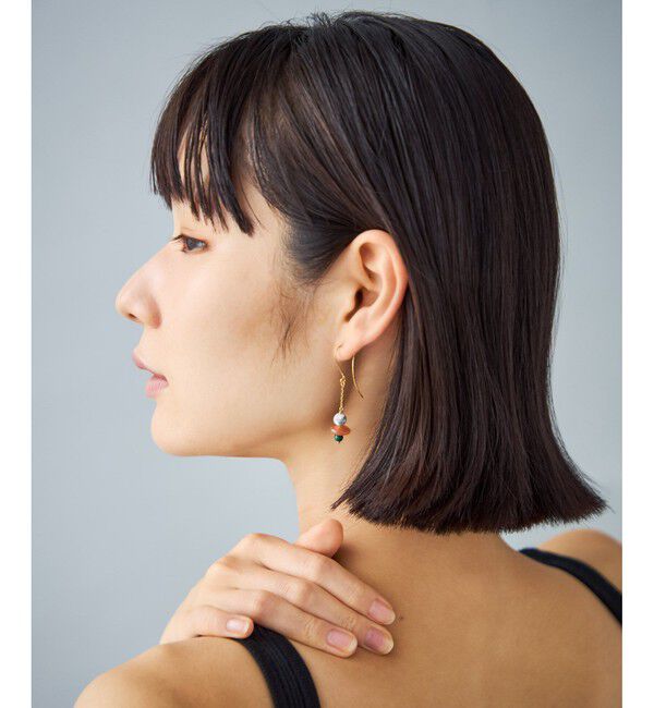 Jouete「ピアス ナチュラルストーン」|ピアス|