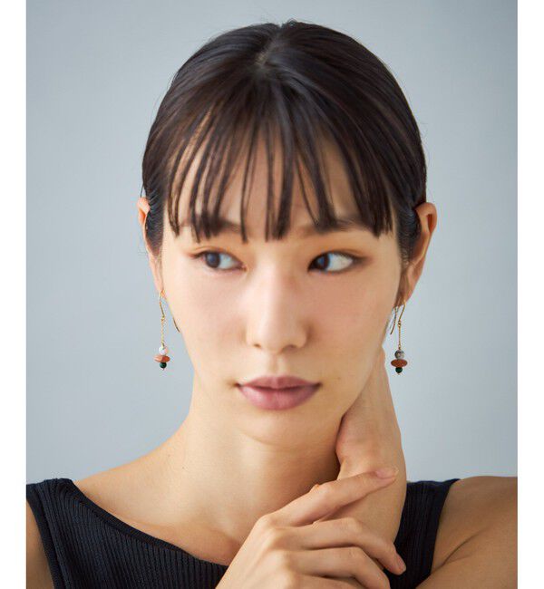 Jouete「ピアス ナチュラルストーン」|ピアス|