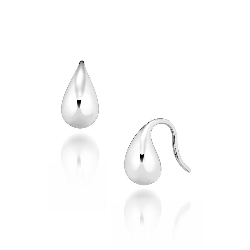 STAR JEWELRY「PUFFY DROP」|ピアス|シルバー