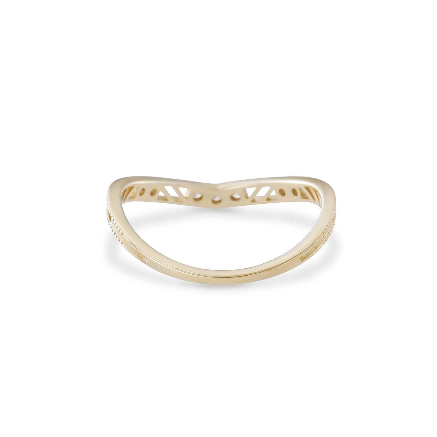 agete「K10リング」|リング|