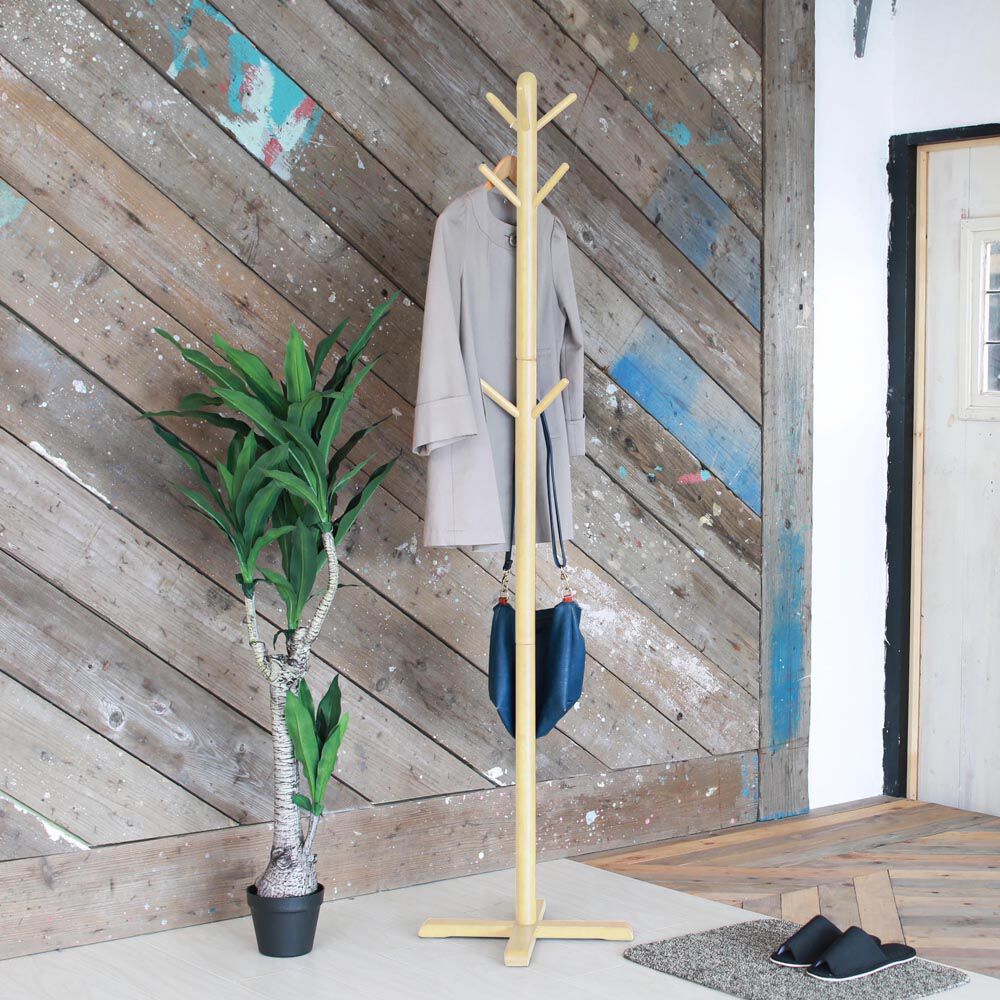 BACKYARD FAMILY「ポールハンガー おしゃれ 通販 ハンガーラック コートハンガー リビングハンガー 永井興産」|その他|