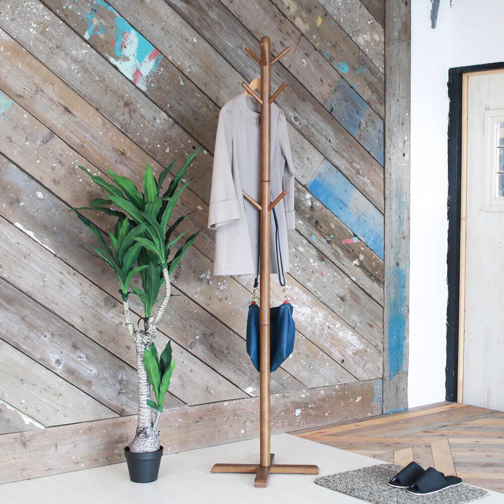 BACKYARD FAMILY「ポールハンガー おしゃれ 通販 ハンガーラック コートハンガー リビングハンガー 永井興産」|その他|