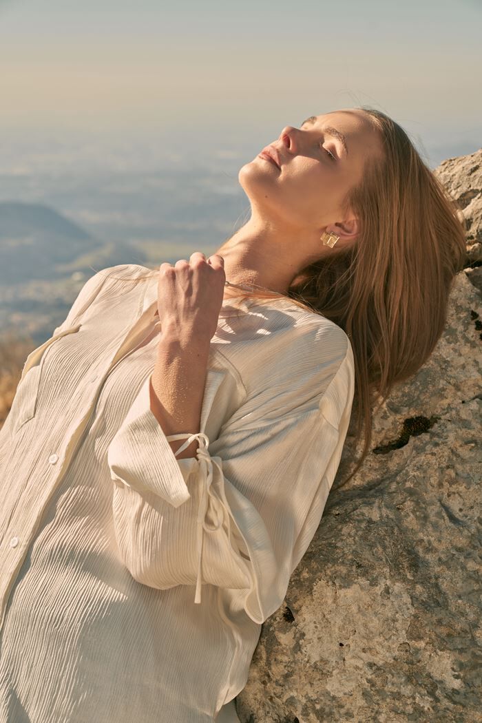 BACKYARD FAMILY「MIND マインド ブラウス 長袖 レディース 通販 長袖ブラウス シャツ 長袖シャツ ポケット」|シャツ・ブラウス|