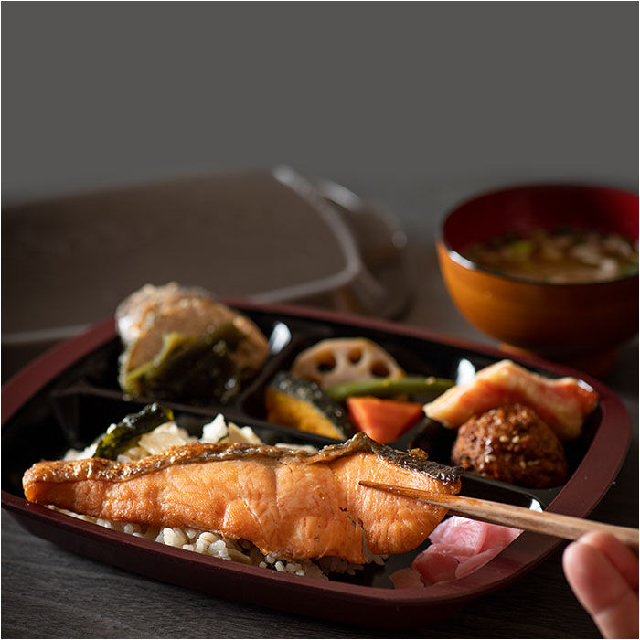 BACKYARD FAMILY「ランチプレート フタ付き 通販 hakoya 弁当 箱 仕切り 仕切り皿 和食器 弁当箱」|食器・キッチングッズ|