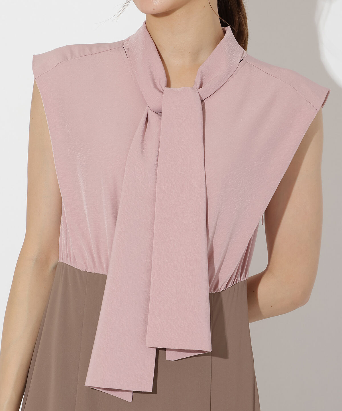 アンドクチュール「ボウタイ付きマーメイドドレス」|ドレス|