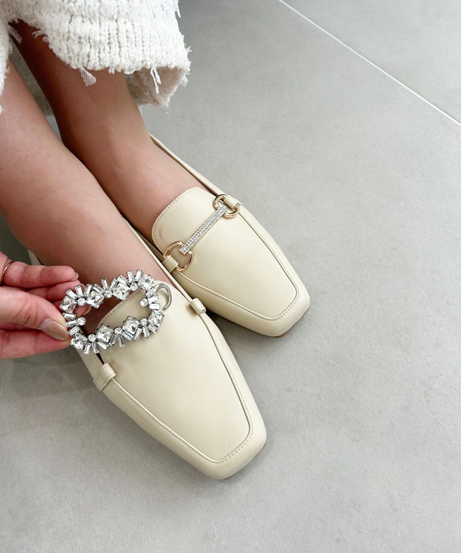 ORiental TRaffic「【再入荷】3wayモチーフバブーシュローファー/41314 ローファー」|パンプス|