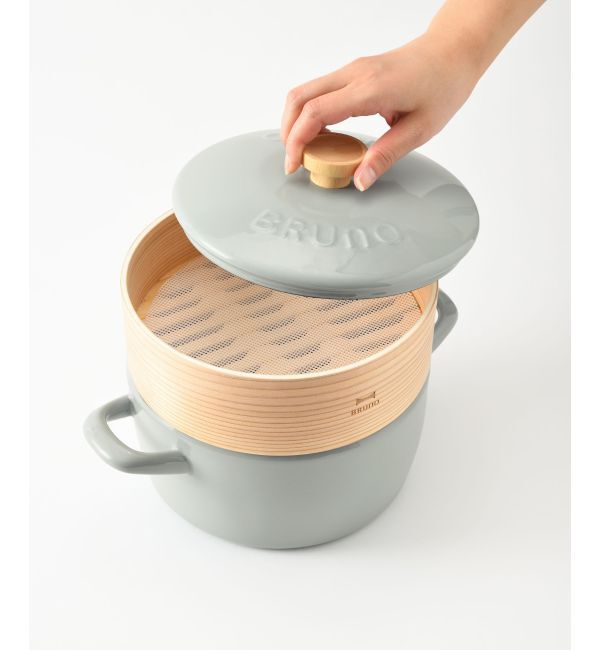 BRUNO「ホーロー両手鍋20cm用せいろ」|食器・キッチングッズ|