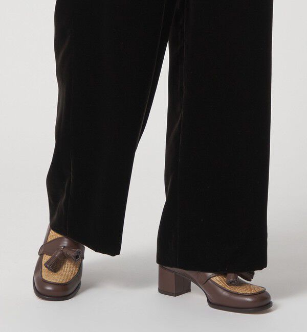 ODETTE E ODILE「タッセルローファー パンプス50&uarr;」|パンプス|