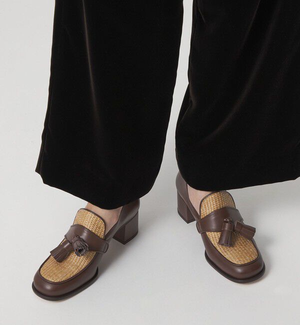 ODETTE E ODILE「タッセルローファー パンプス50&uarr;」|パンプス|