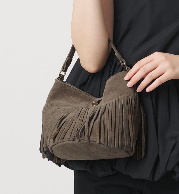 ODETTE E ODILE「＜AULENTTI＞ FRINGE SLD」|ショルダー・メッセンジャー|